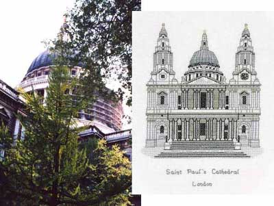Англия и вышивка. Собор Святого Павла.