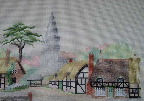 Деревушка. Derwentwater.