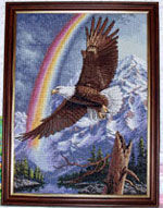 Promise - Bald Eagle. Dimensions.