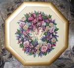 Венок из роз. Dimensions.