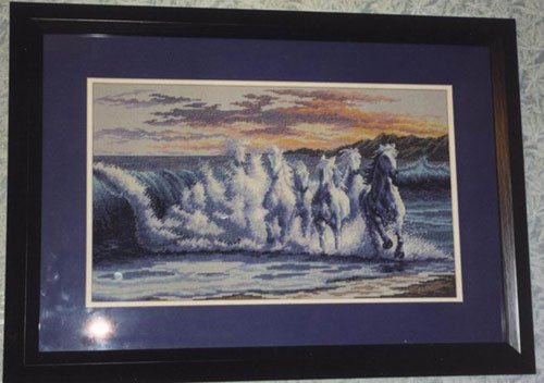 The wave. Dimensions.