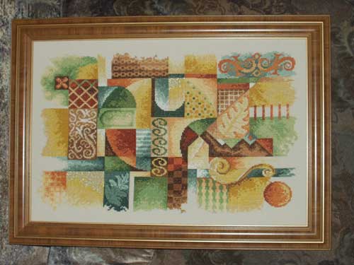 Абстракция. Vervaco.